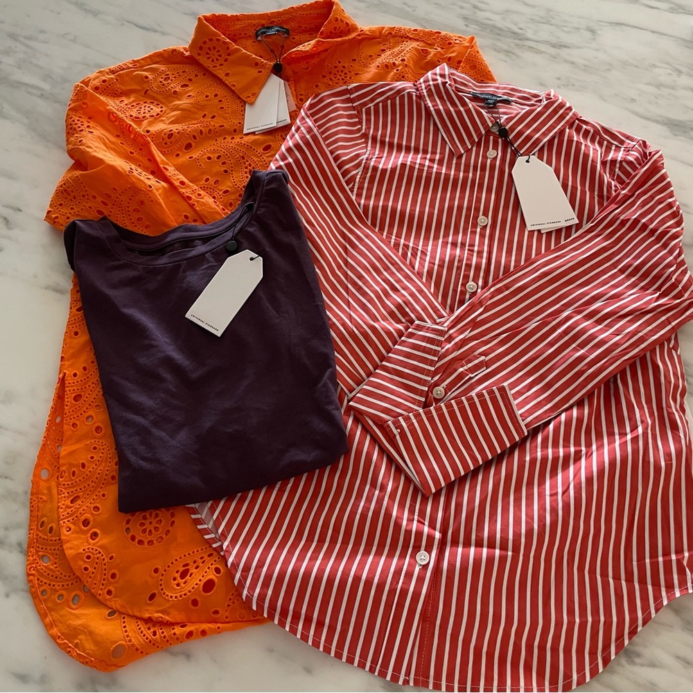 THREE NWT Universal Standard Tops / Sz 3XS (S)